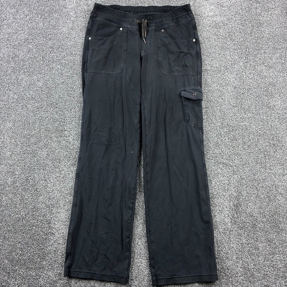 Kuhl Pants Women's 6 Black Mova Utility Sweatpants Stretch Hiking Performance